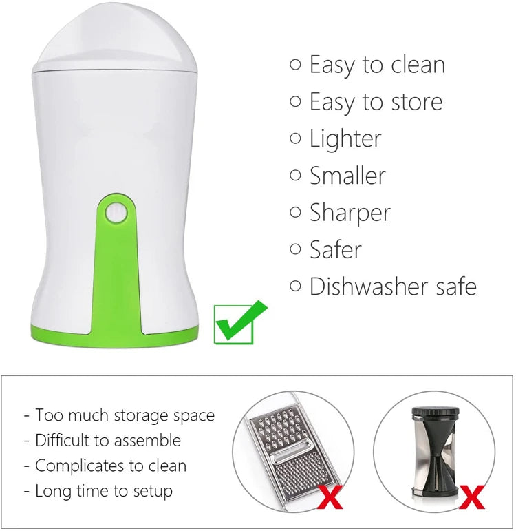 Vegetable & Fruit Spiralizer Grater