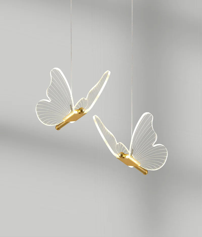 Creative Butterfly LED Pendant Light Fixture