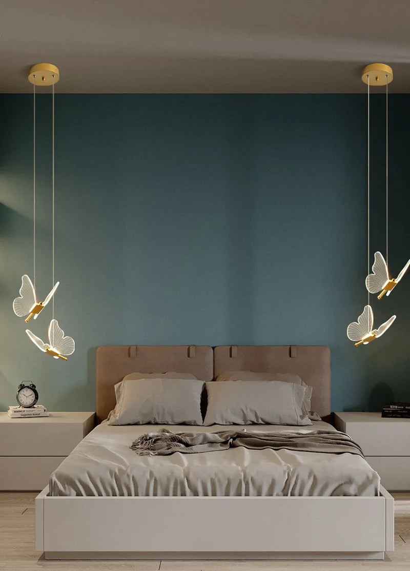 Creative Butterfly LED Pendant Light Fixture