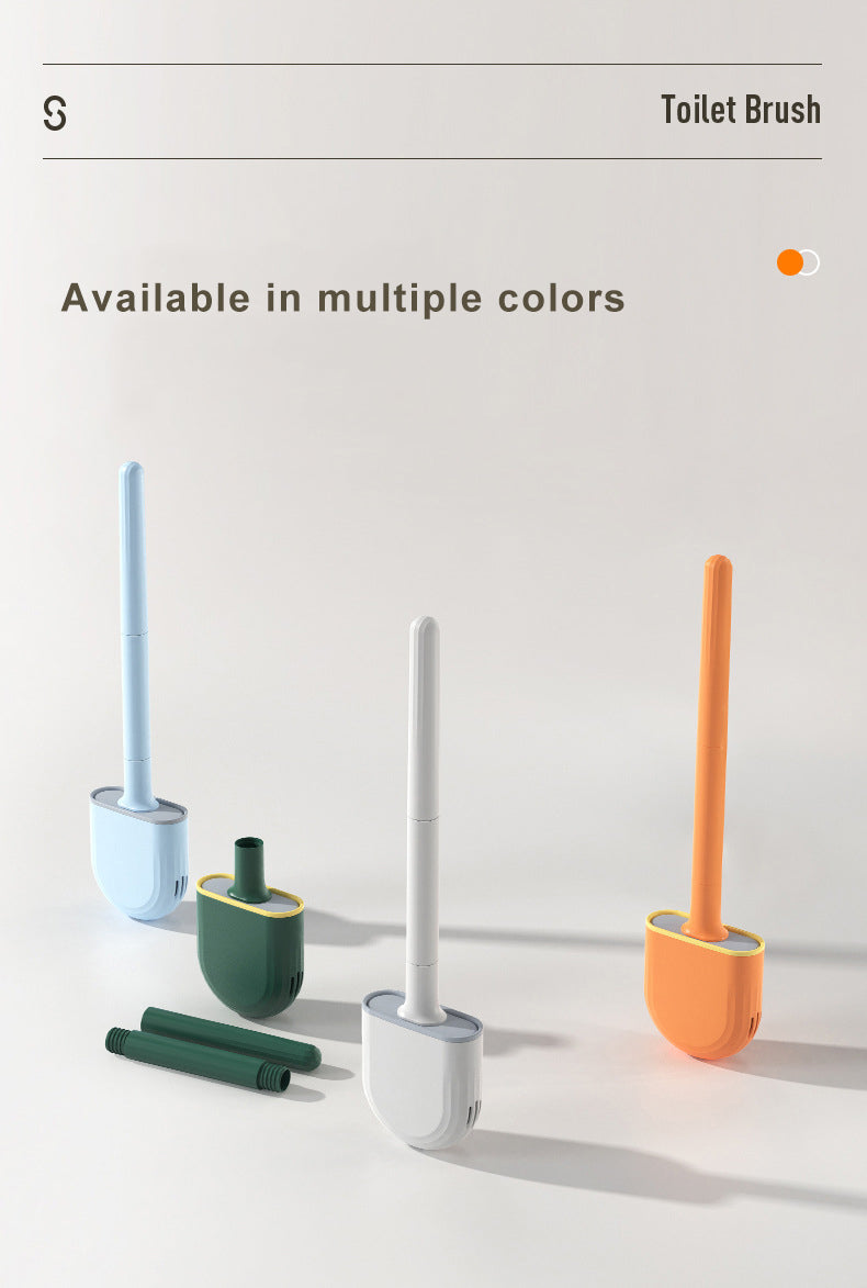 Wall Mounted Silicone Flat Head Cleaning Brush