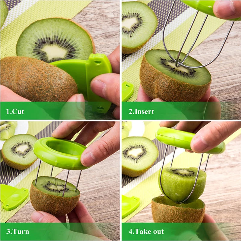 Detachable Kitchen Creative Kiwi Cutter