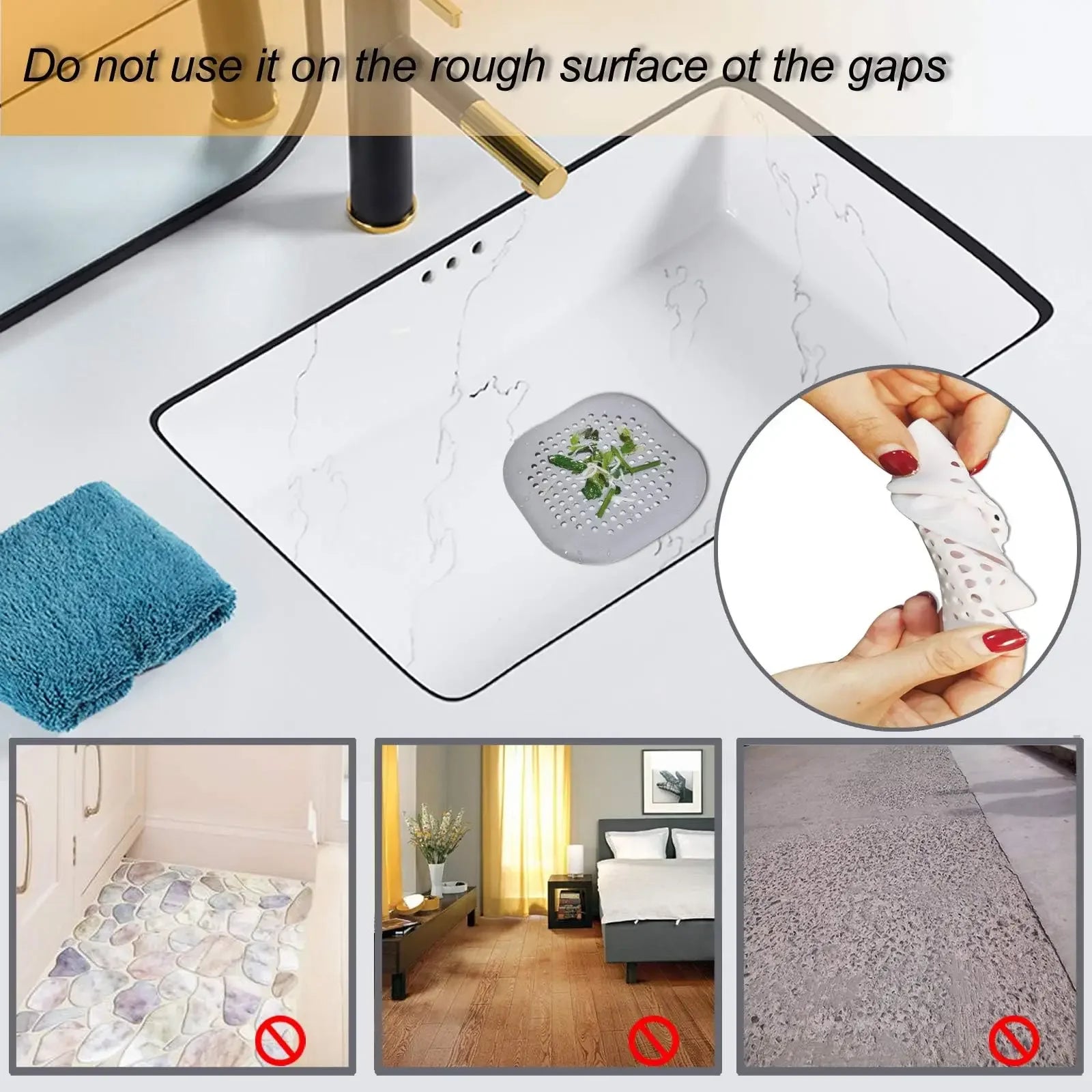 Silicone Sink Strainer