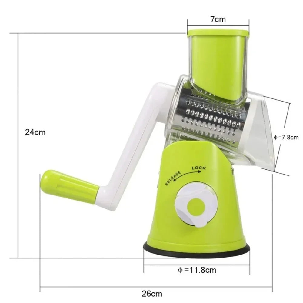Multifunctional Vegetable & Cheese Shredder