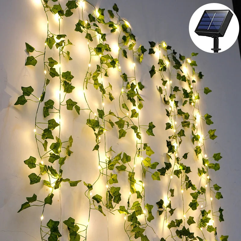 Maple Leaf shape Waterproof Outdoor Solar Lamp