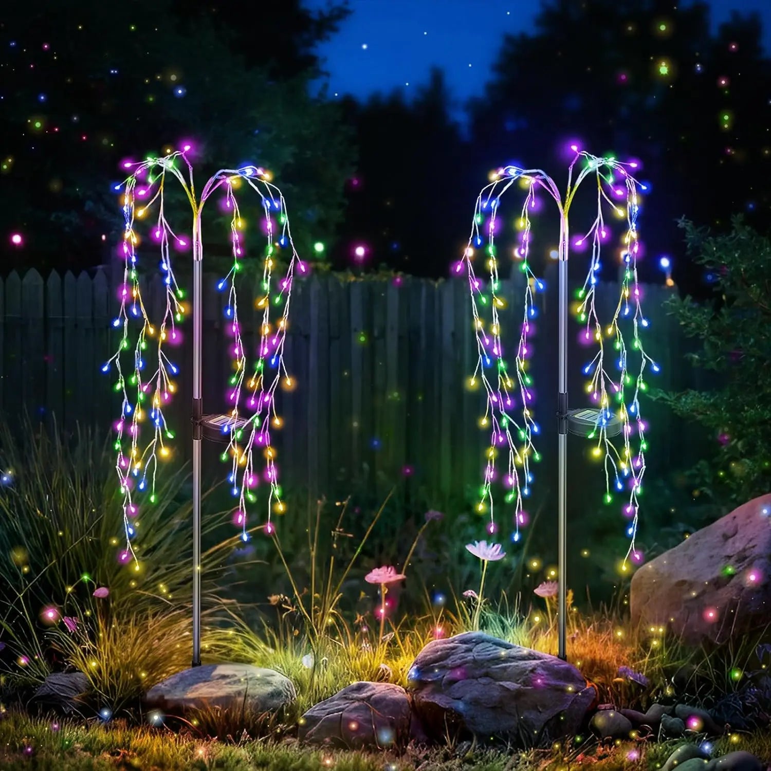 Solar Outdoor Waterproof Artificial Tree Lights