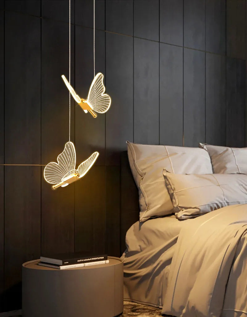 Creative Butterfly LED Pendant Light Fixture