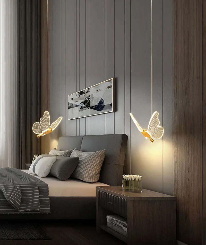 Creative Butterfly LED Pendant Light Fixture