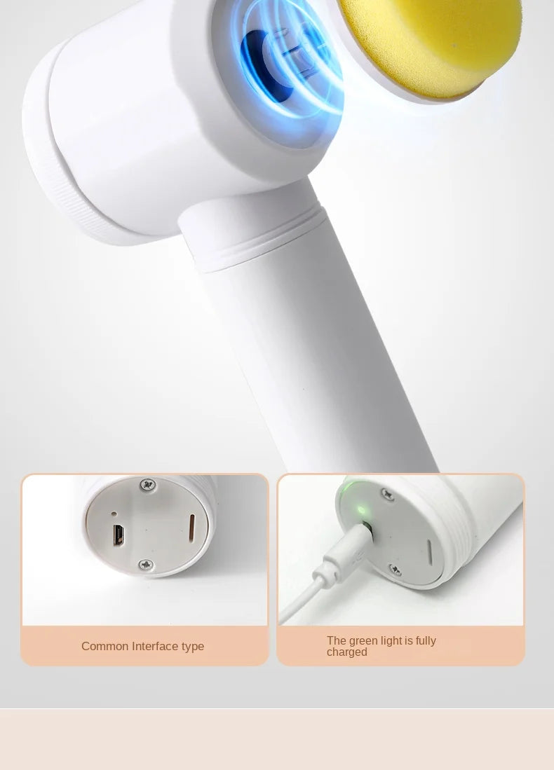 Wireless Handheld Multi-functional Electric Cleaning Brush