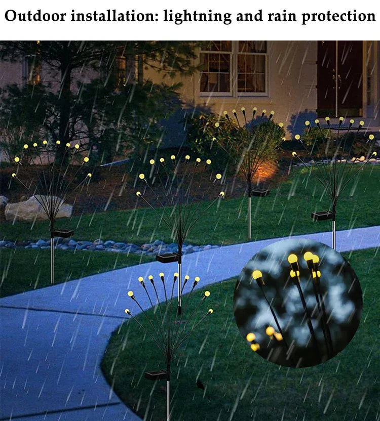 Solar Outdoor Waterproof LED Garden Lights
