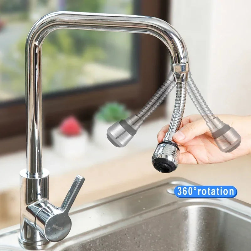 Turbo Flex 360° Flexible Faucet Sprayer
