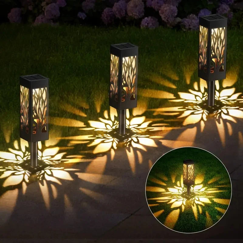 Solar Outdoor Waterproof Upgraded Bright Solar Pathway Lights