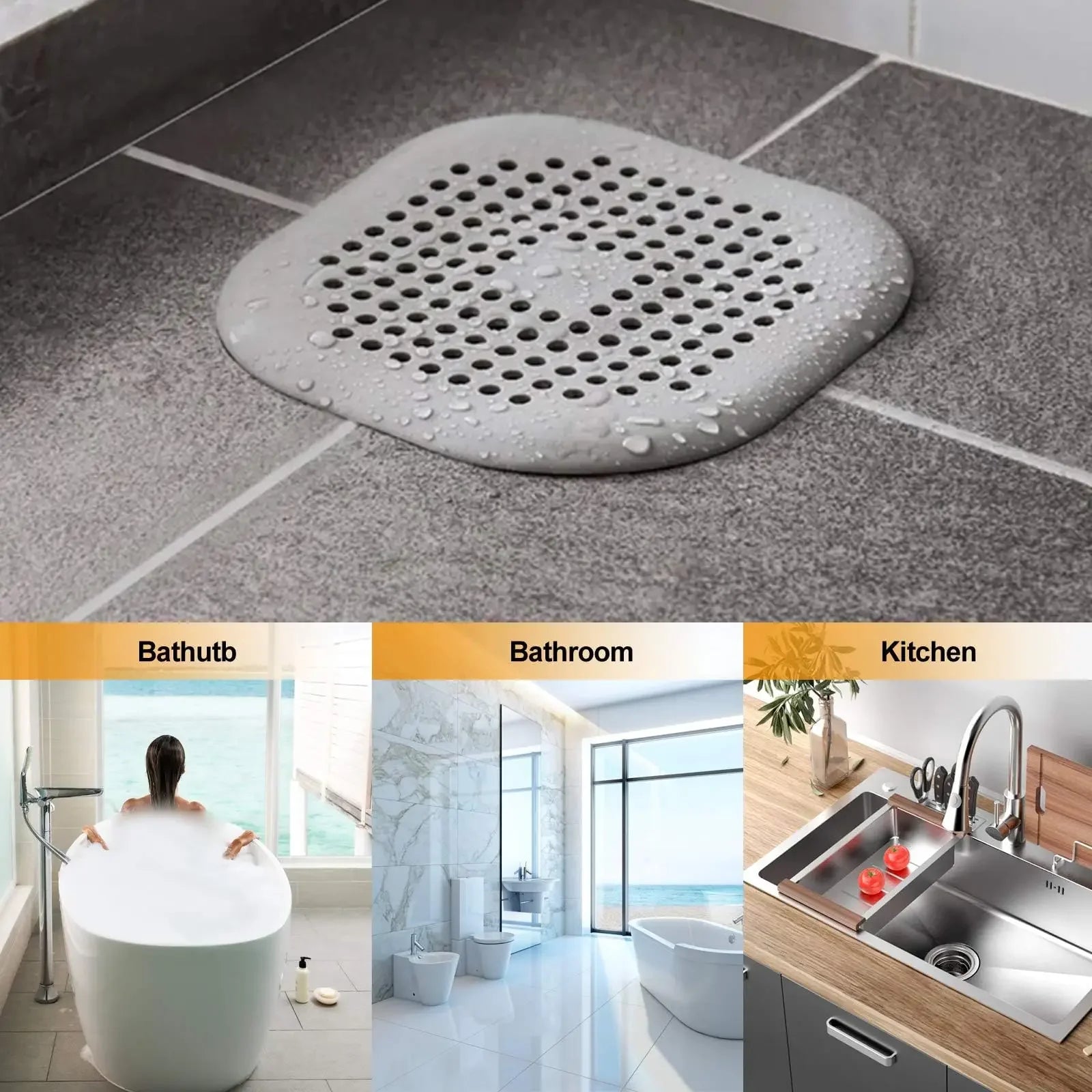 Silicone Sink Strainer