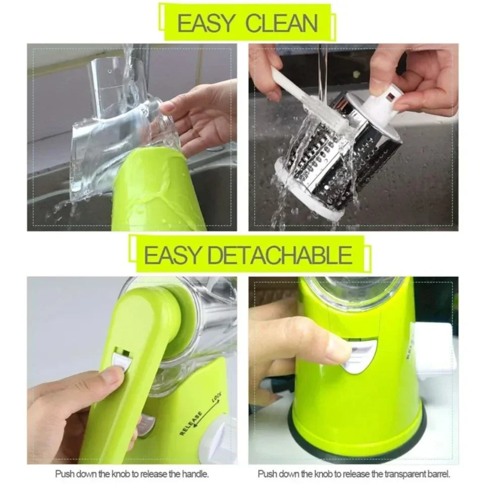 Multifunctional Vegetable & Cheese Shredder