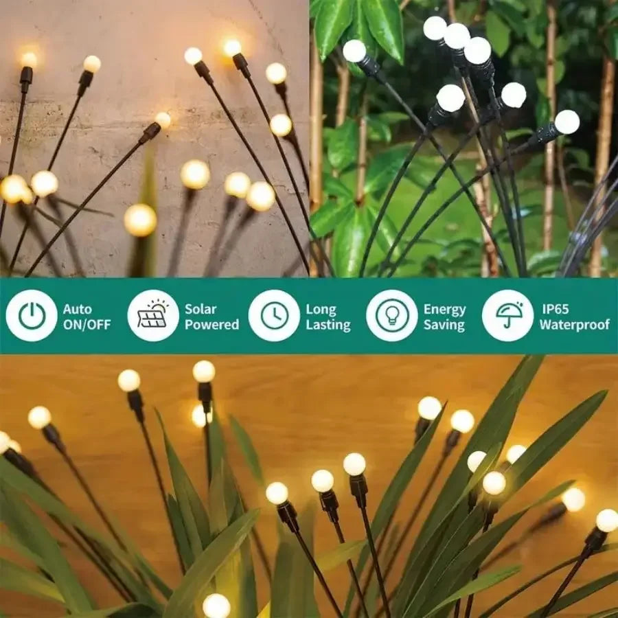 Solar Outdoor Waterproof LED Garden Lights
