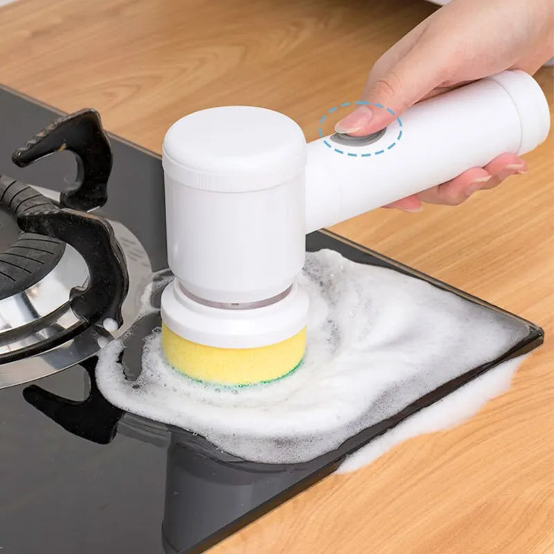 Wireless Handheld Multi-functional Electric Cleaning Brush