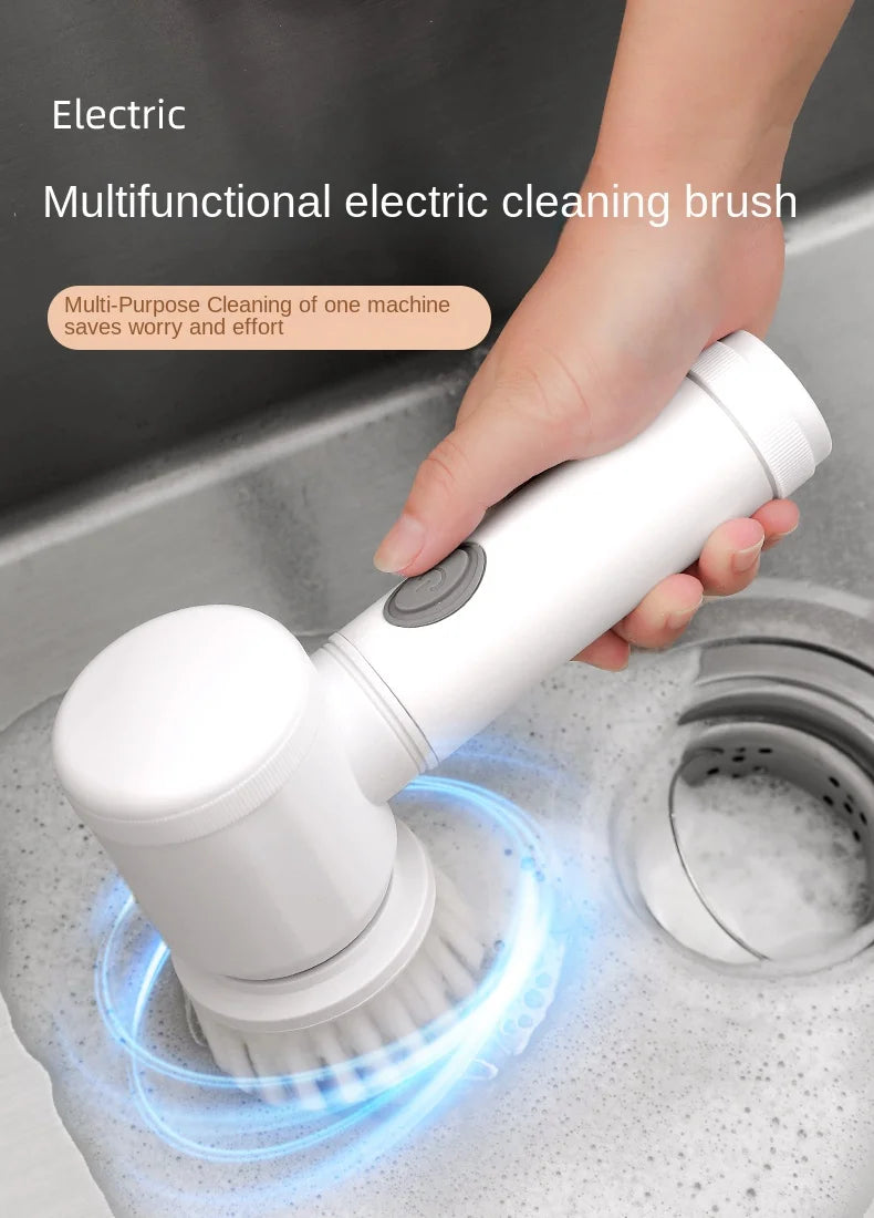 Wireless Handheld Multi-functional Electric Cleaning Brush