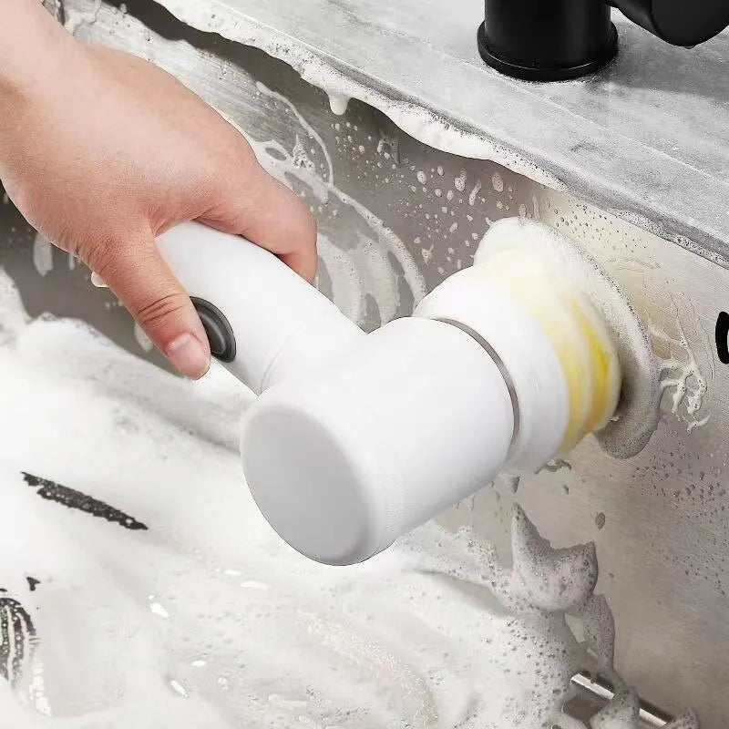 Wireless Handheld Multi-functional Electric Cleaning Brush