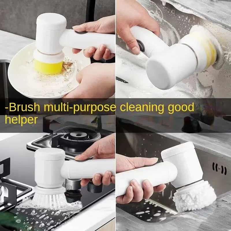 Wireless Handheld Multi-functional Electric Cleaning Brush