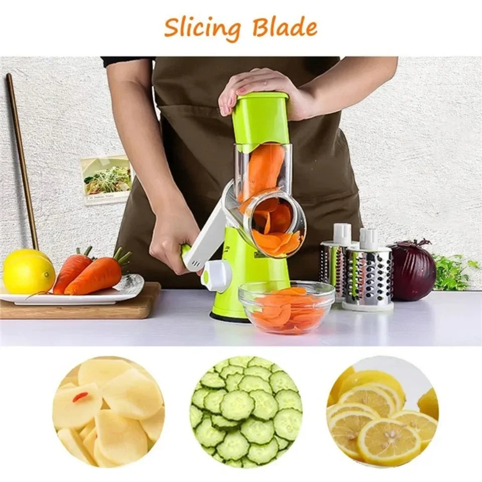 Multifunctional Vegetable & Cheese Shredder