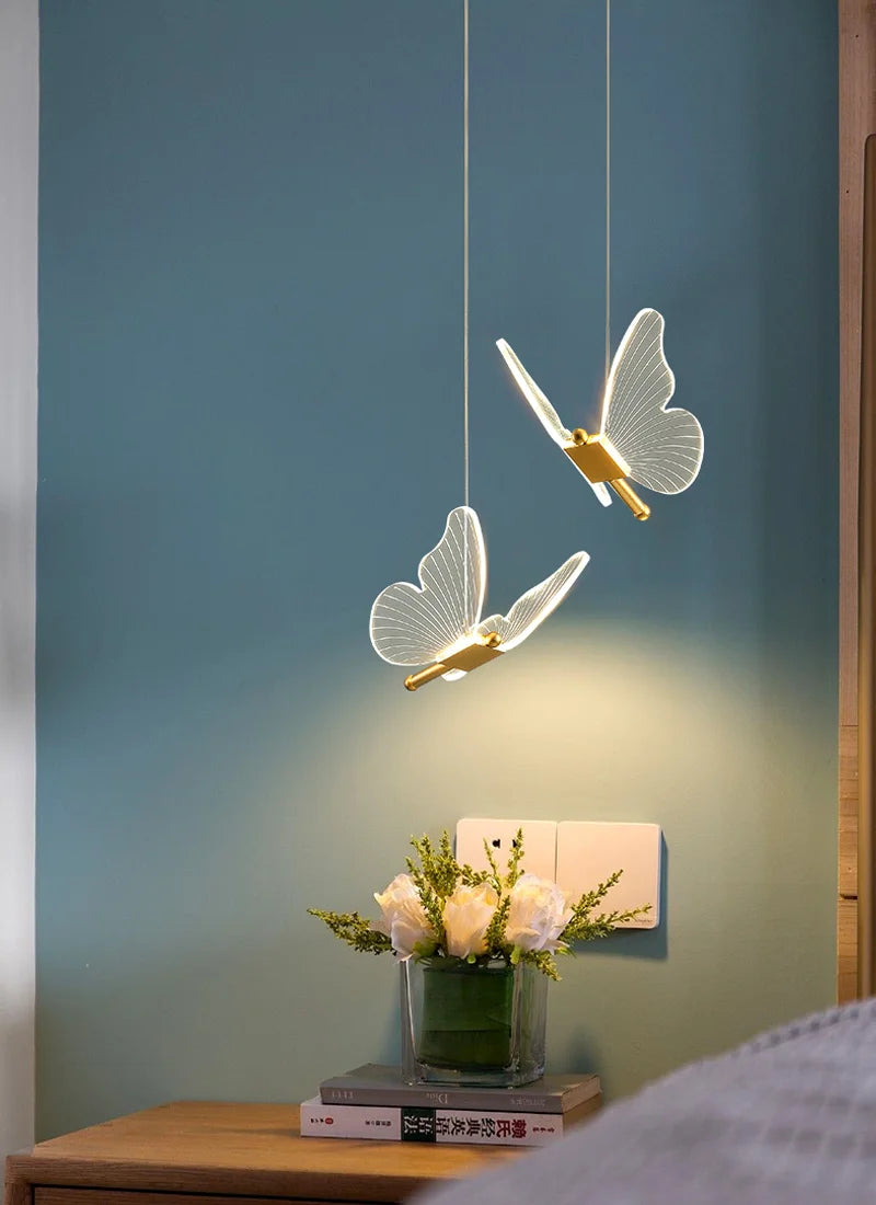 Creative Butterfly LED Pendant Light Fixture