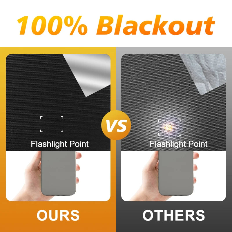 DIY Removable Blackout Curtain