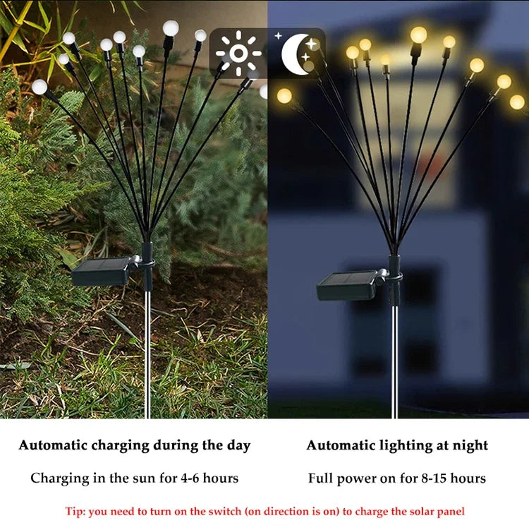 Solar Outdoor Waterproof LED Garden Lights