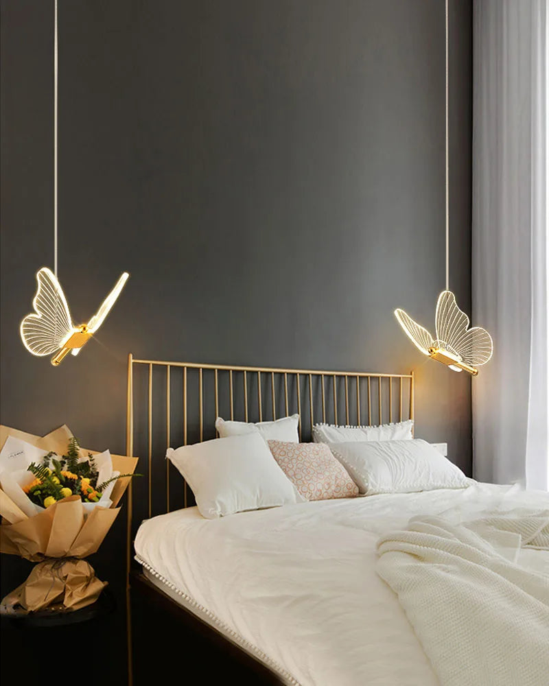Creative Butterfly LED Pendant Light Fixture