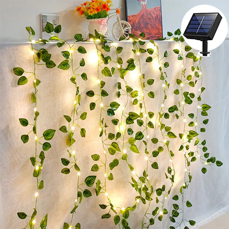 Maple Leaf shape Waterproof Outdoor Solar Lamp