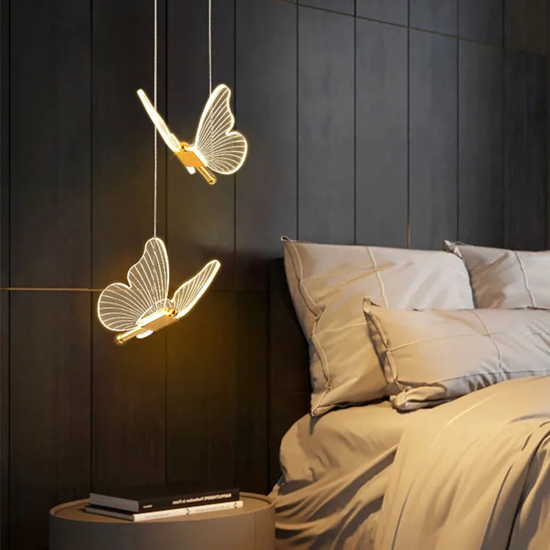 Creative Butterfly LED Pendant Light Fixture