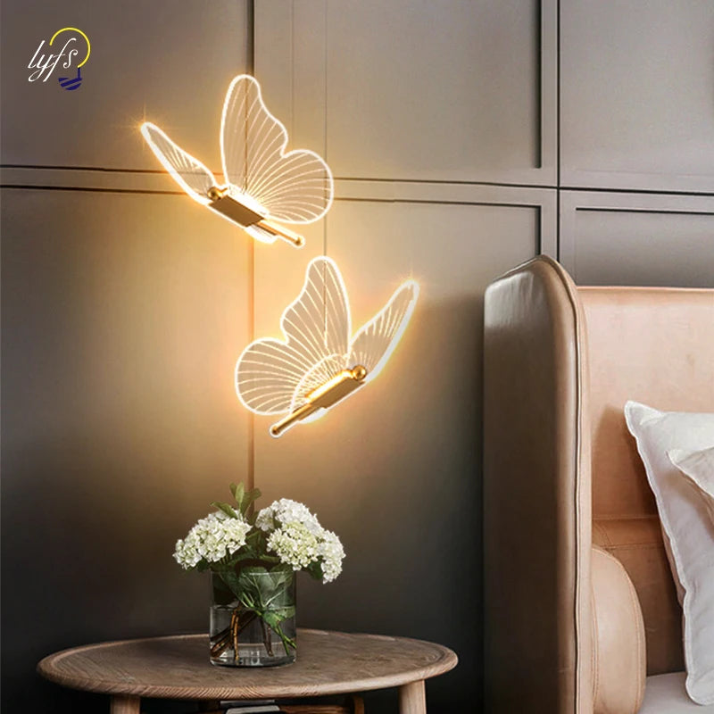 Creative Butterfly LED Pendant Light Fixture