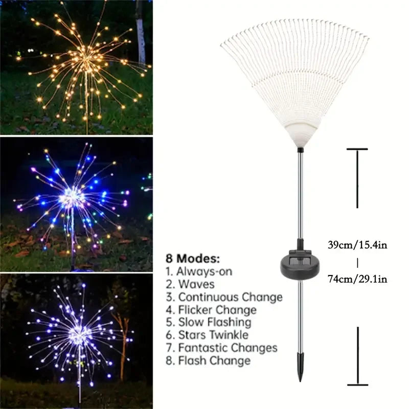 Outdoor Waterproof Solar Garden Decorations Lights