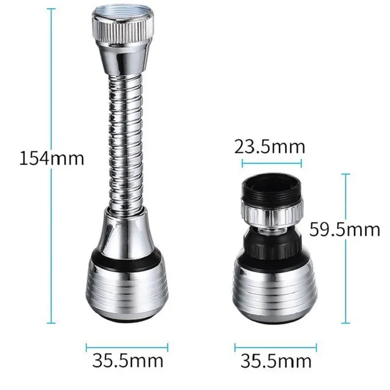Turbo Flex 360° Flexible Faucet Sprayer