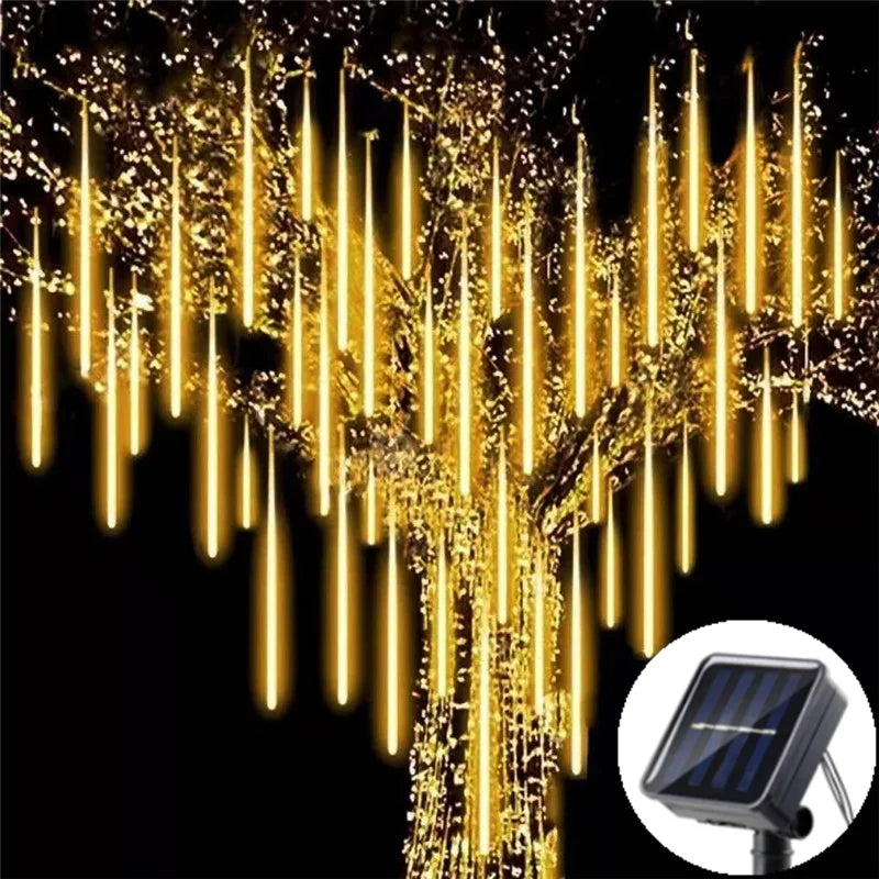 Solar Outdoor Waterproof Meteor Shower Rain Lights