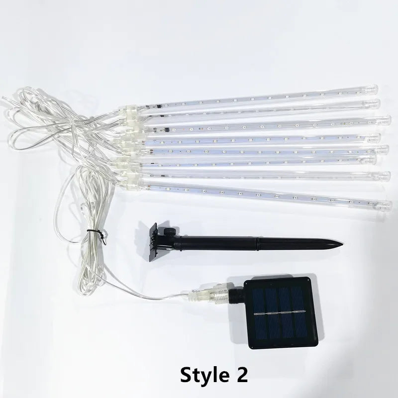 Solar Outdoor Waterproof Meteor Shower Rain Lights