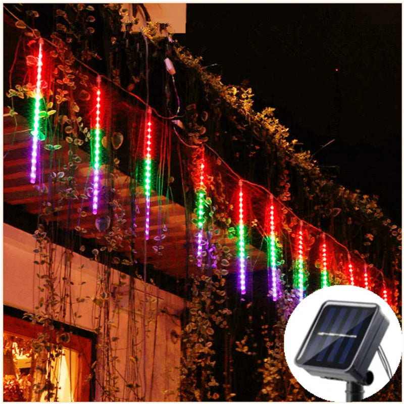 Solar Outdoor Waterproof Meteor Shower Rain Lights