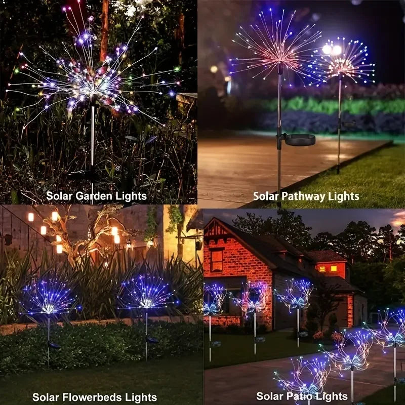 Outdoor Waterproof Solar Garden Decorations Lights