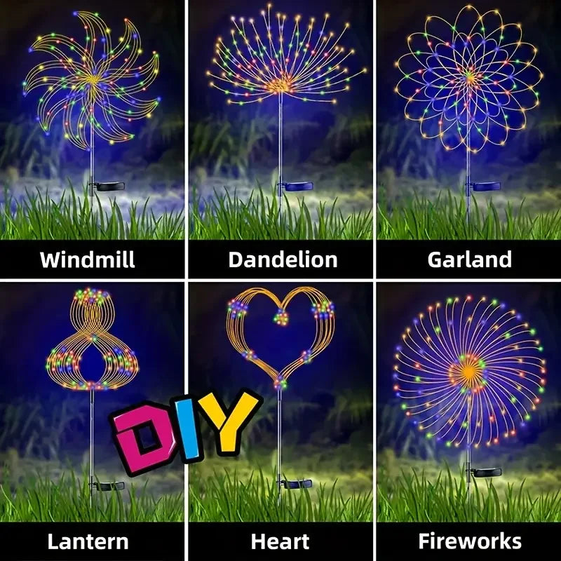 Outdoor Waterproof Solar Garden Decorations Lights