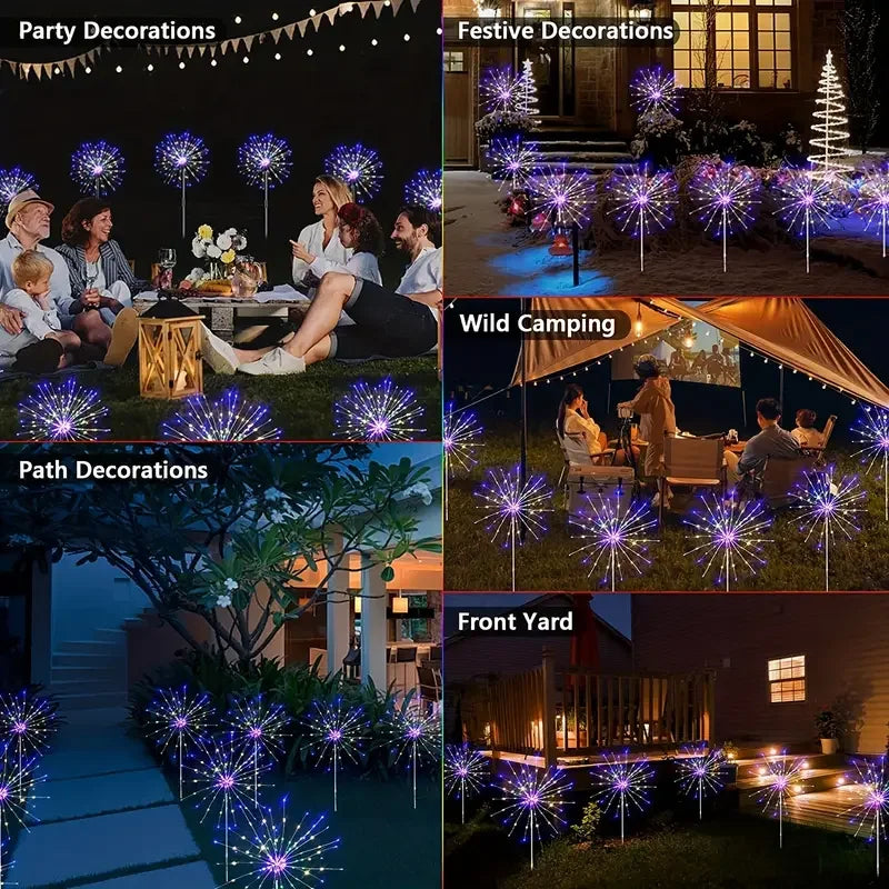 Outdoor Waterproof Solar Garden Decorations Lights