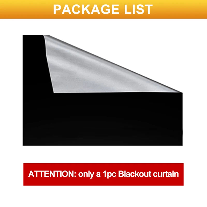 DIY Removable Blackout Curtain