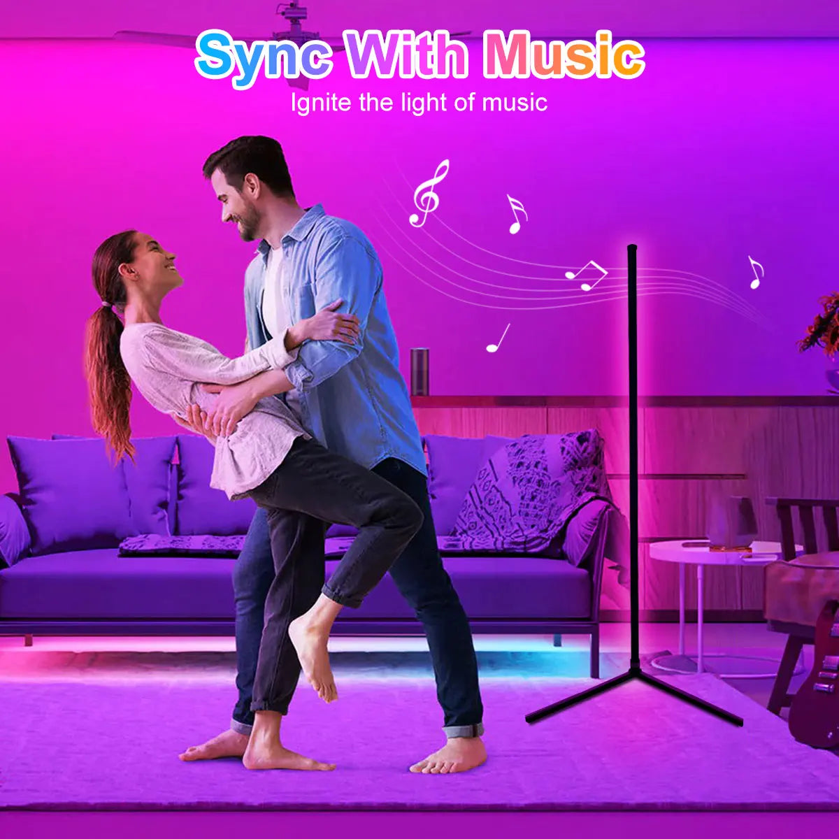 Smart Dimmable RGB LED Modern Mood Lighting