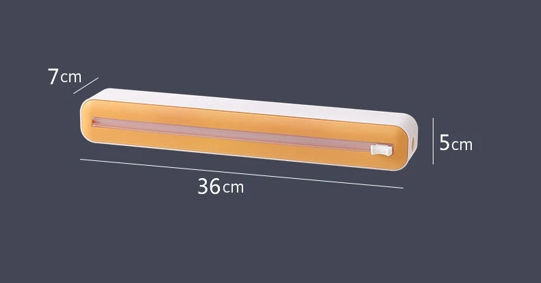 Food Plastic Cling Wrap Cutter Holder