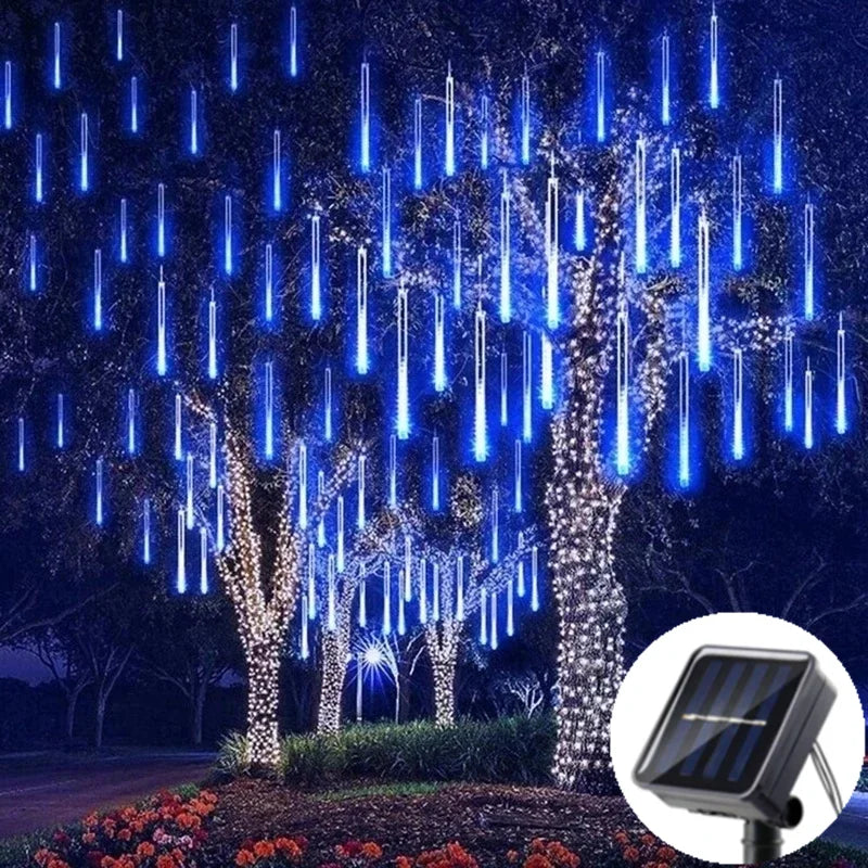 Solar Outdoor Waterproof Meteor Shower Rain Lights