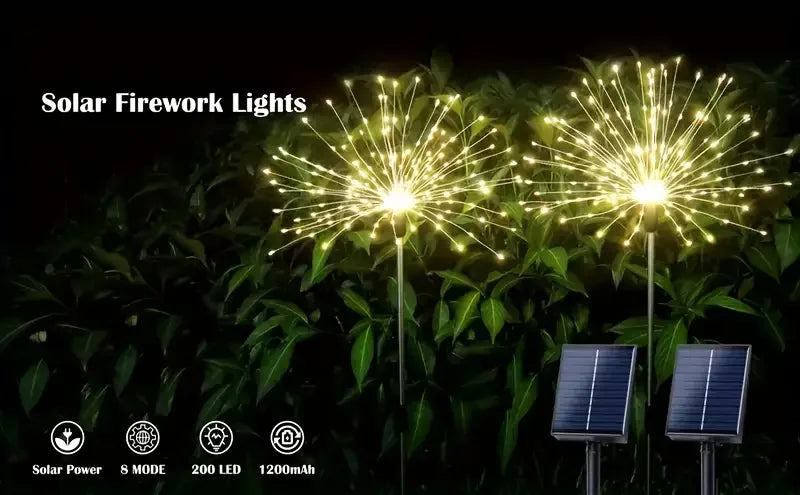 Outdoor Waterproof Solar Garden Decorations Lights