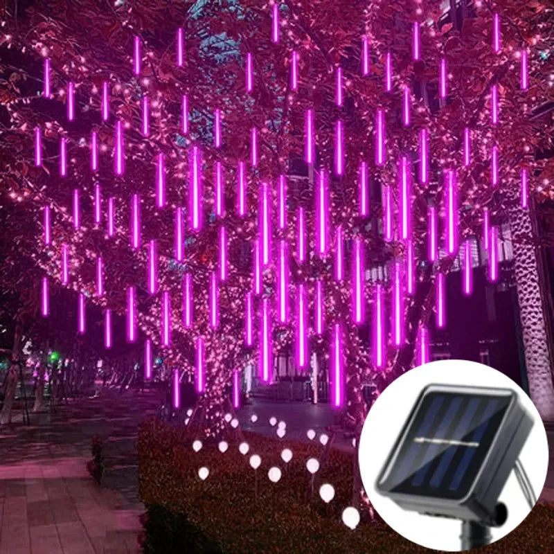 Solar Outdoor Waterproof Meteor Shower Rain Lights