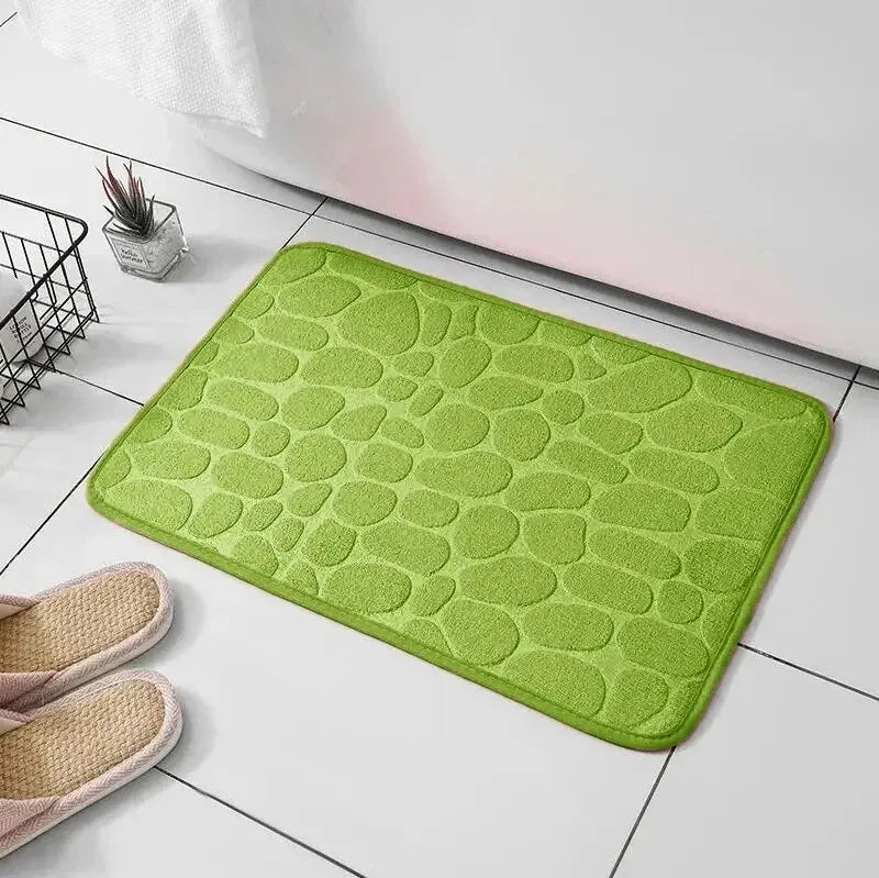 Memory Foam Embossed Velvet Non-Slip Carpet