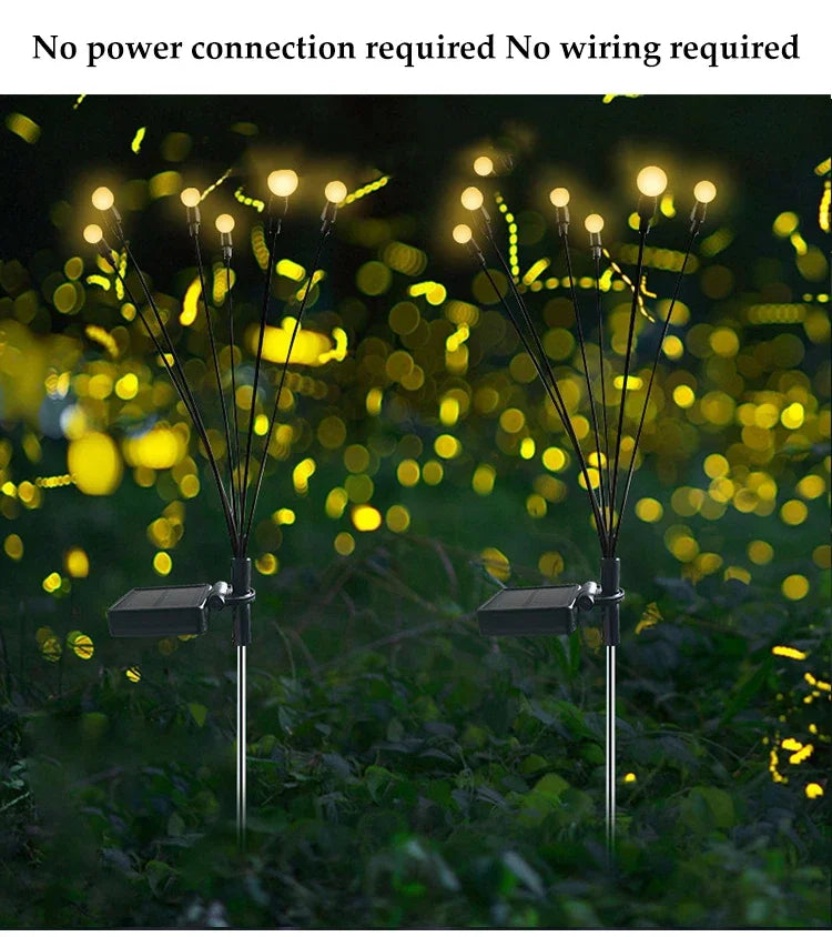 Solar Outdoor Waterproof LED Garden Lights