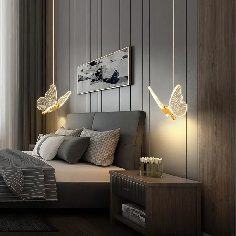 Creative Butterfly LED Pendant Light Fixture