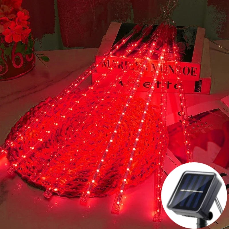 Solar Outdoor Waterproof Meteor Shower Rain Lights