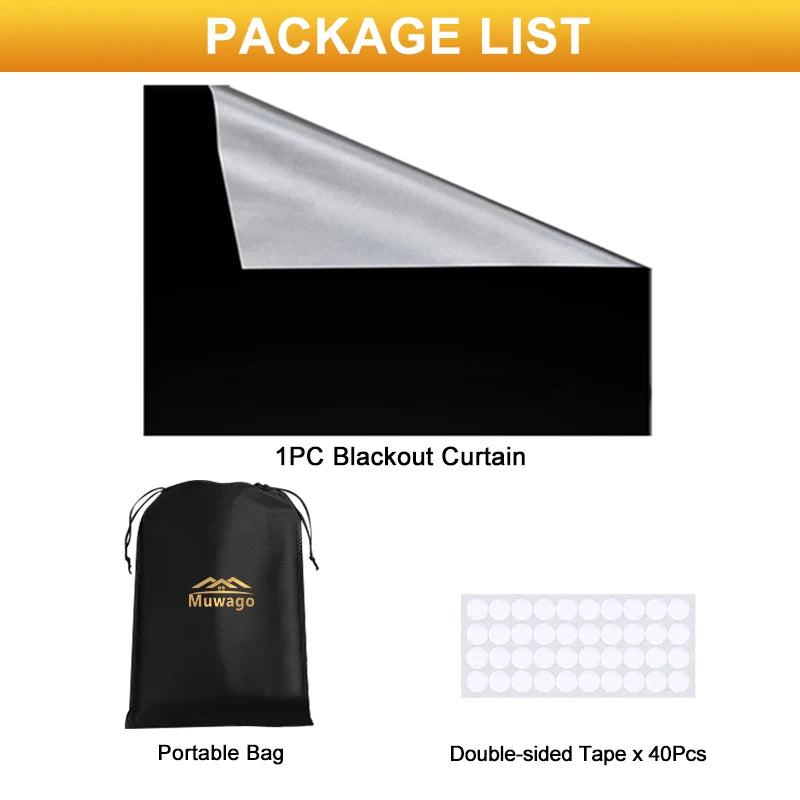 DIY Removable Blackout Curtain