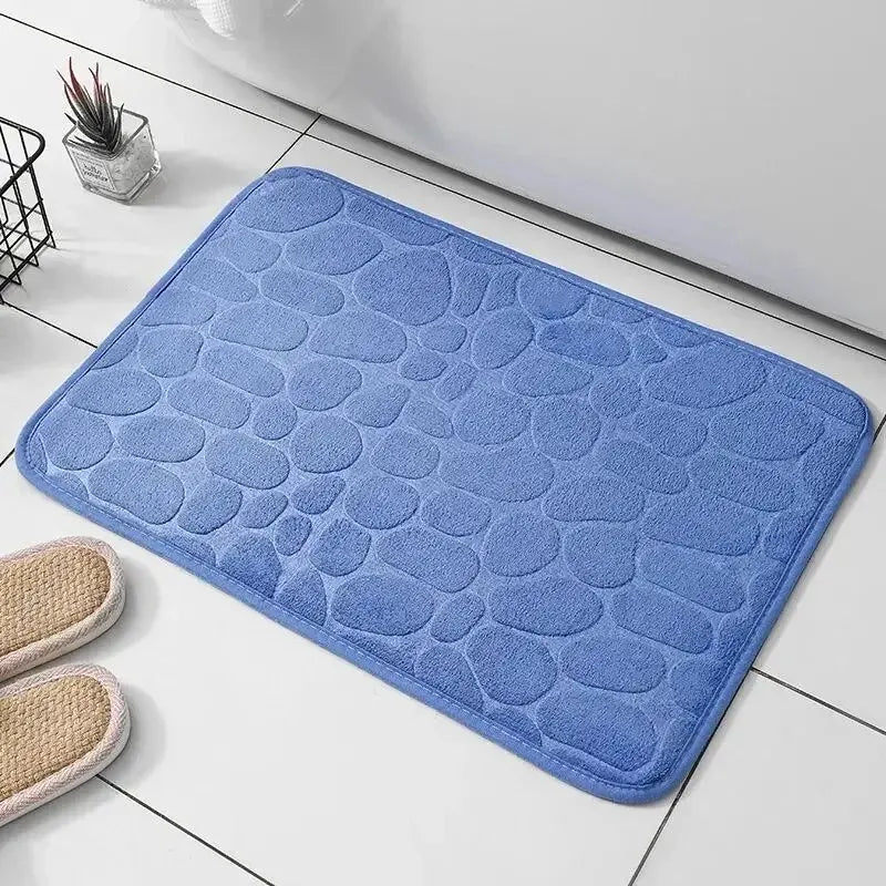 Memory Foam Embossed Velvet Non-Slip Carpet